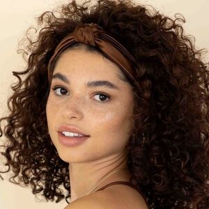 Satin hair turbanette